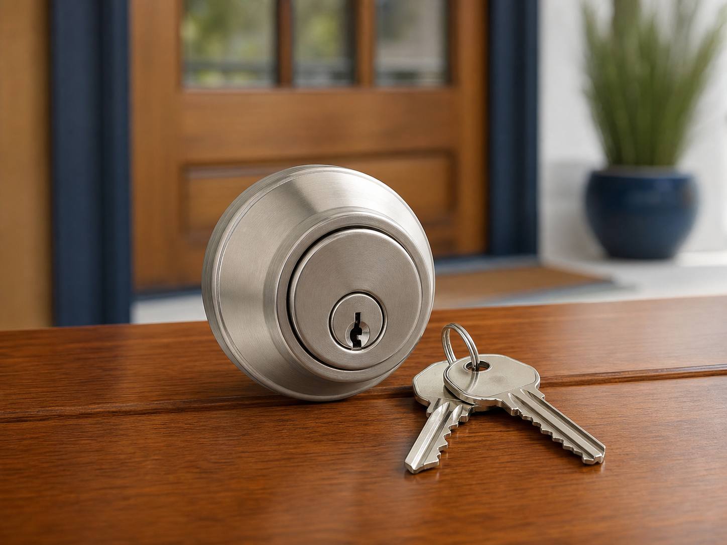 Newly duplicated residential spare keys